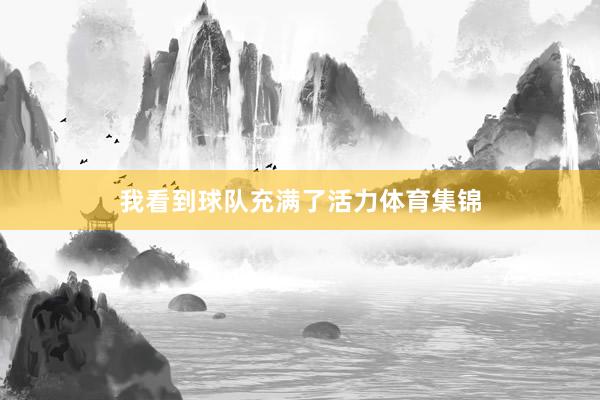 我看到球队充满了活力体育集锦