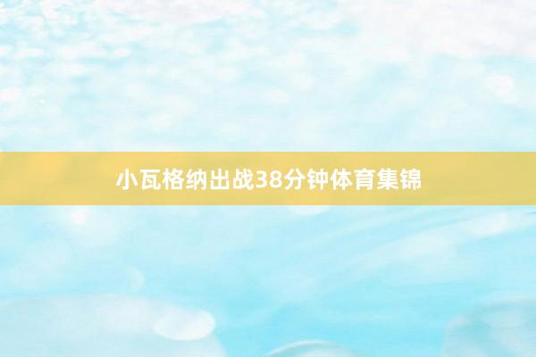 小瓦格纳出战38分钟体育集锦