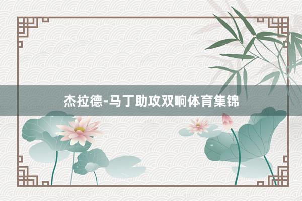 杰拉德-马丁助攻双响体育集锦