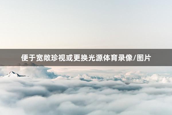便于宽敞珍视或更换光源体育录像/图片