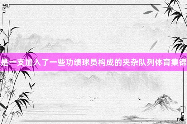 是一支加入了一些功绩球员构成的夹杂队列体育集锦