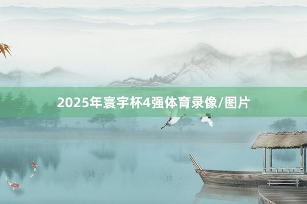 2025年寰宇杯4强体育录像/图片
