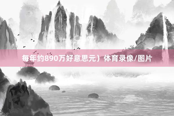 每年约890万好意思元）体育录像/图片