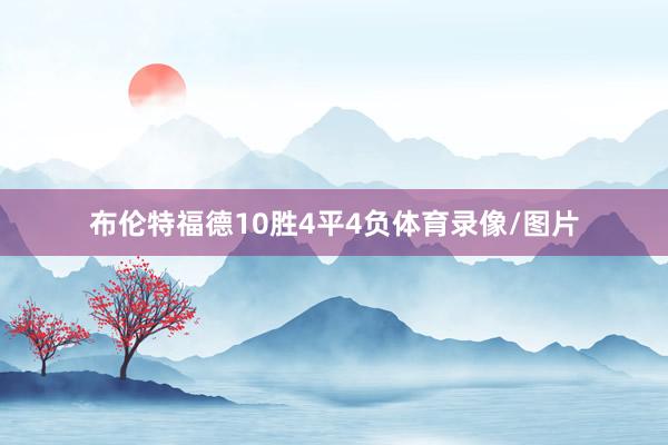 布伦特福德10胜4平4负体育录像/图片